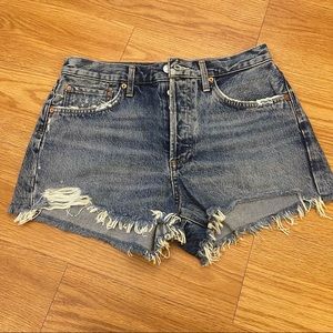 AGOLDE Parker vintage cut off shorts